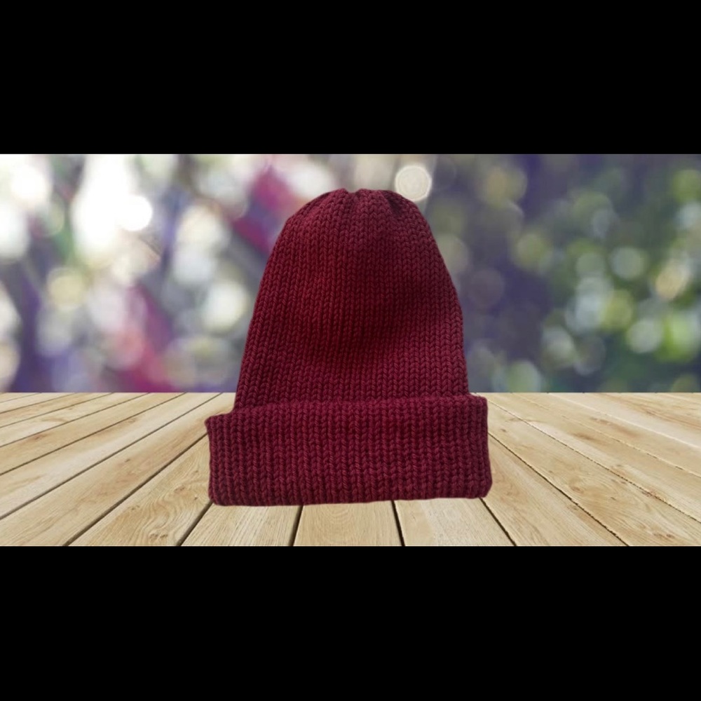 Red Crochet Hat